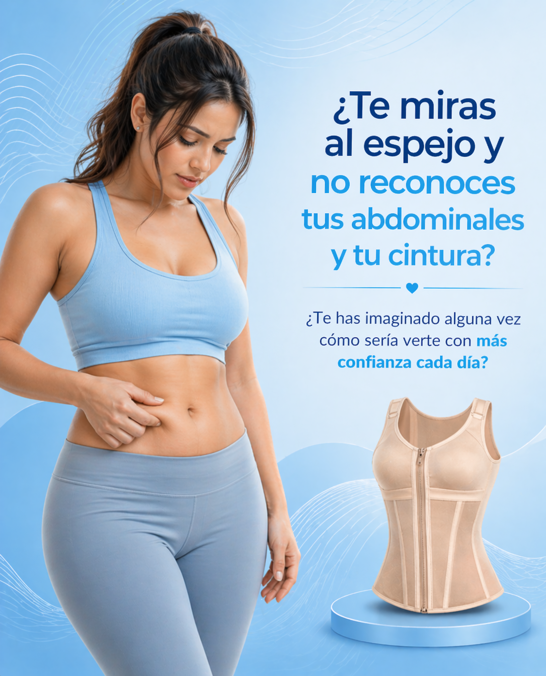 Chaleco Moldeador con 13 Varillas